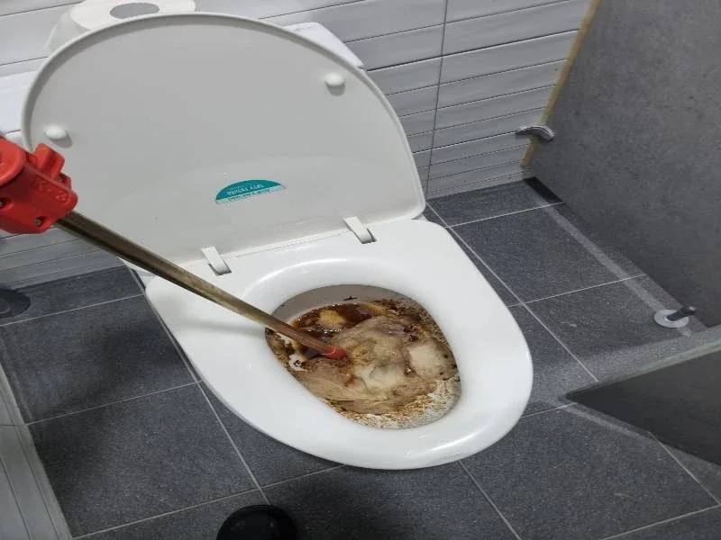 별내 변기막힘 작업사례 30
