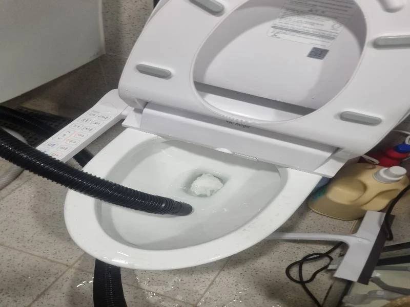 별내 변기막힘 작업사례 3