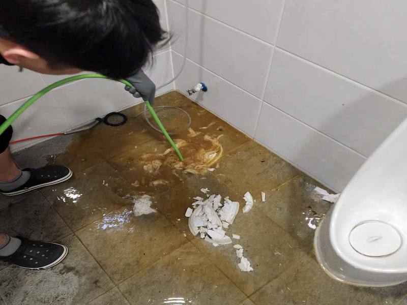 별내 변기역류 작업사례 17